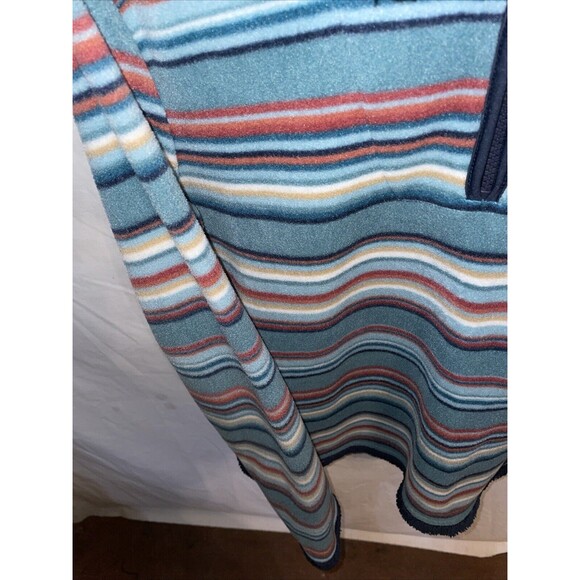 Bit & Bridle Women’s Casual Sweater Size Large Blue Striped Western Rodeo Cowboy - Picture 6 of 12